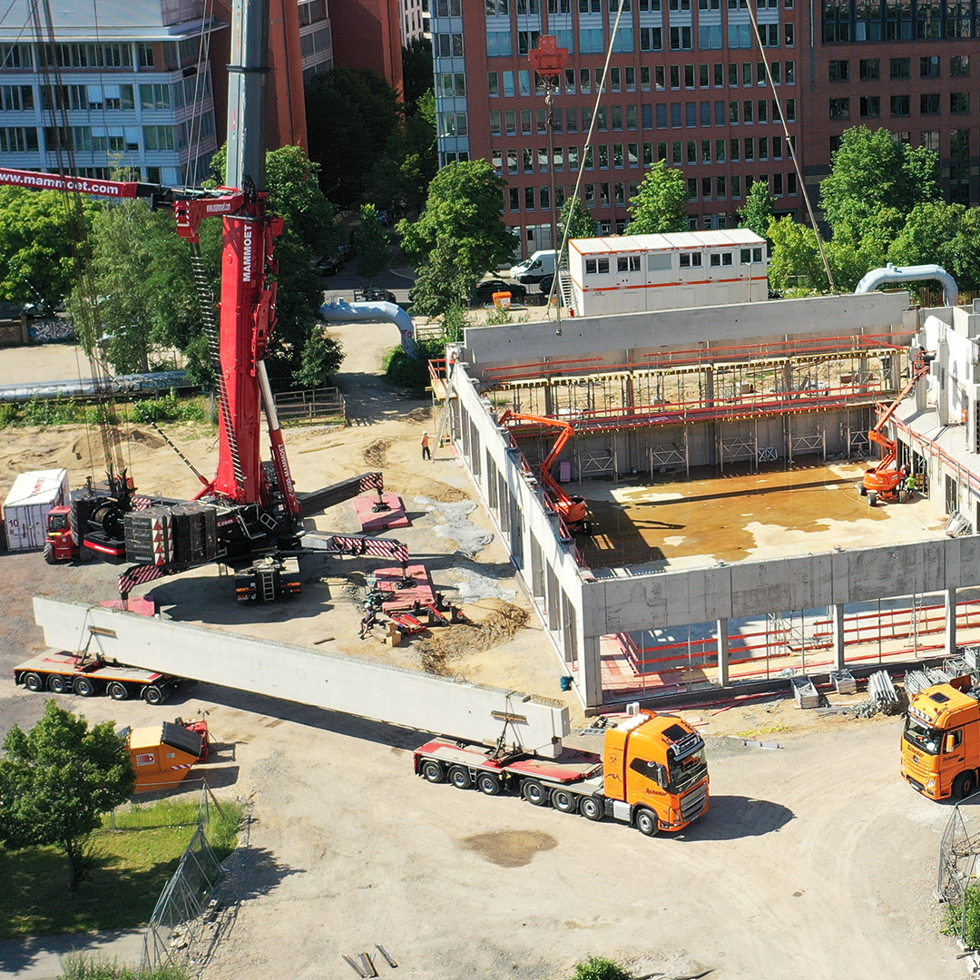 Schulzentrum Gerichtsweg: Fortschritte beim Bau der neuen Bildungsstätte in Leipzig 