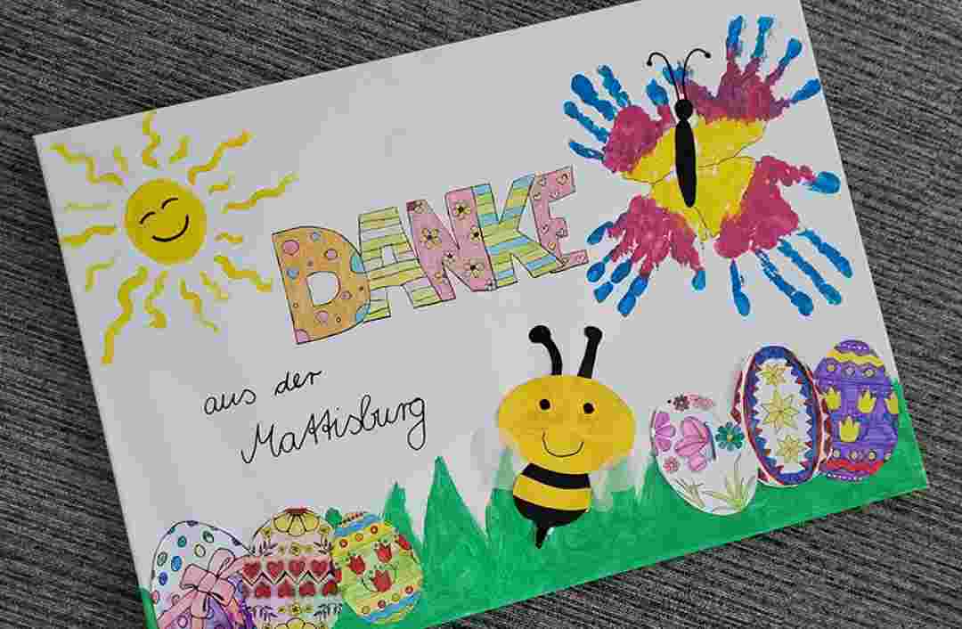 Ostern voller Freude dank unserer Mitarbeiter! von Kinder der Mattisburg | Caritas Halle (Saale)