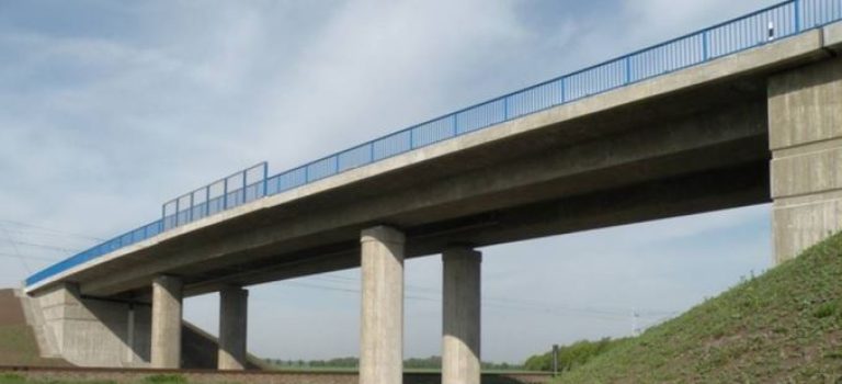 Ersatzneubau der Brücke über die Eisenbahnstrecke Magdeburg